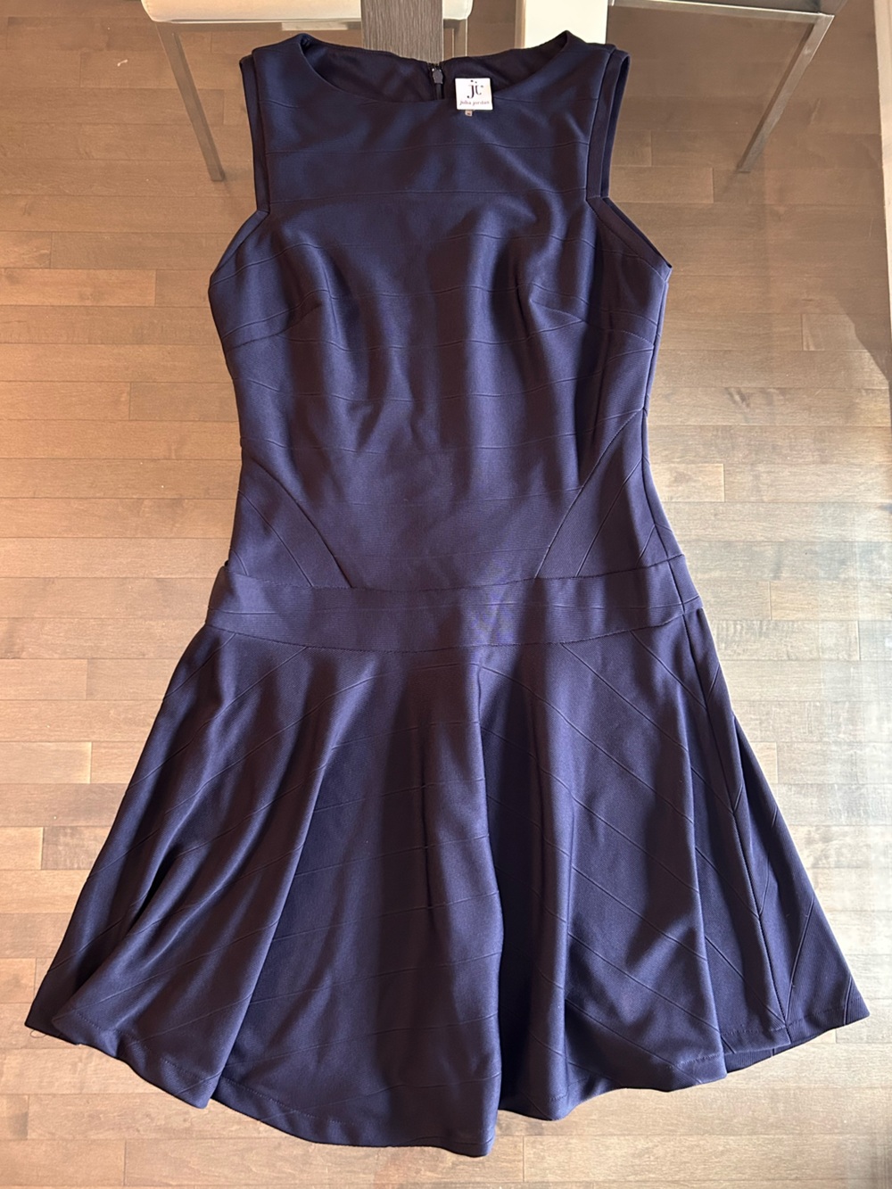 Sleeveless fit-and-flare Mini dress